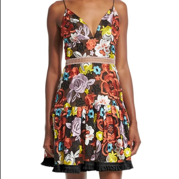 Alexis Dresses & Skirts - Alexis Floral embroidered summer spring semi formal dress